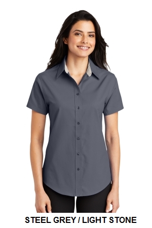 Port Authority - Ladies Short Sleeve Easy Care Shirt. (L508)